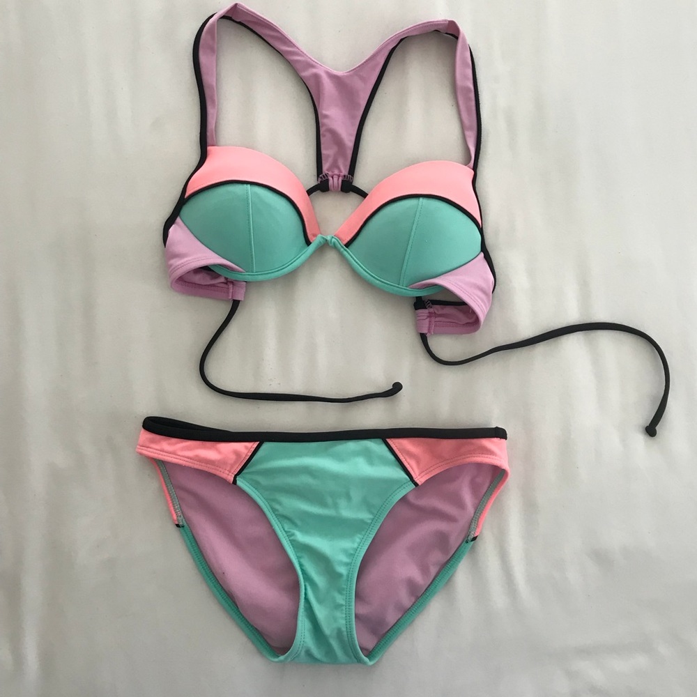 Xhilaration Target Triangle Style Bathing Suit